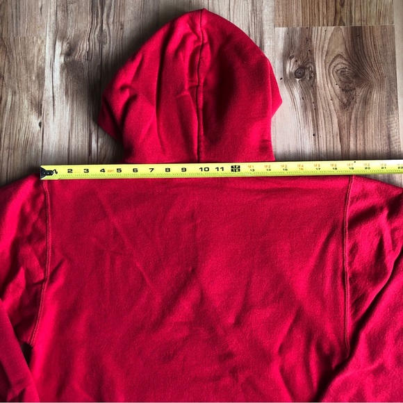 Eagles Hoodie Sweatshirt Pullover Long Sleeve Red Small Men’s UNISEX - Picture 10 of 16